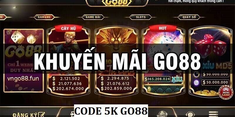 code 5k go88